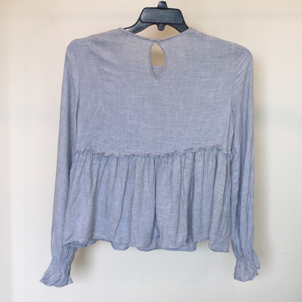 Zara Printed Floral Blouse - Picture 6 of 8